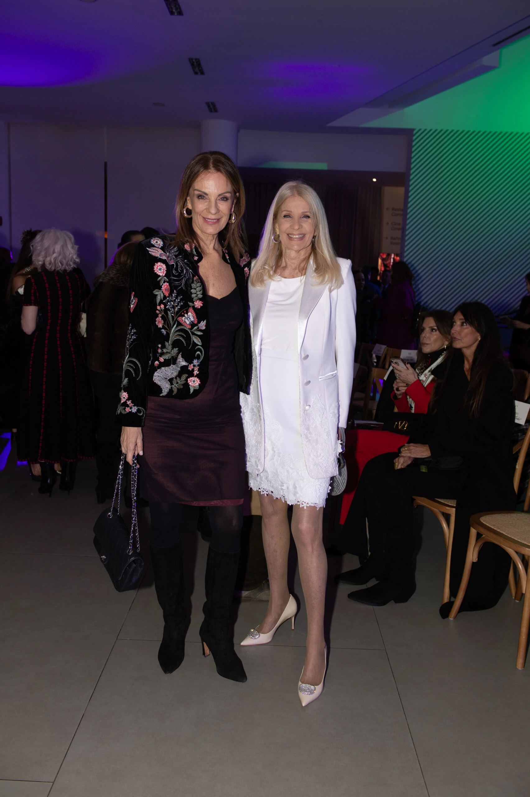 Nequi Galotti y Evelyn Scheild