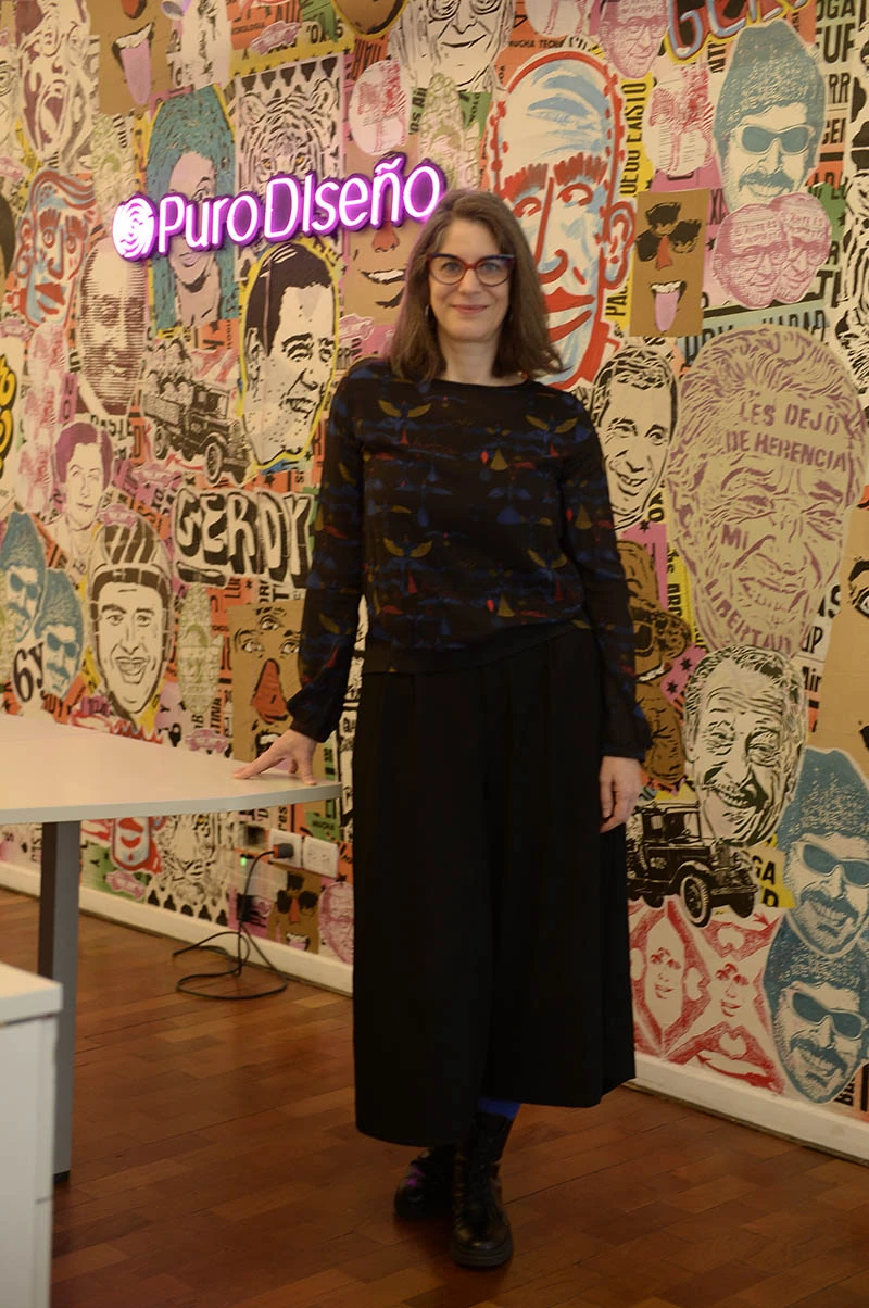 Laura Varsky, diseñadora e ilustradora e integrante del Jurado.