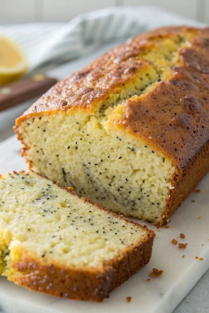 Budín de limón y amapola. Foto: Pinterest