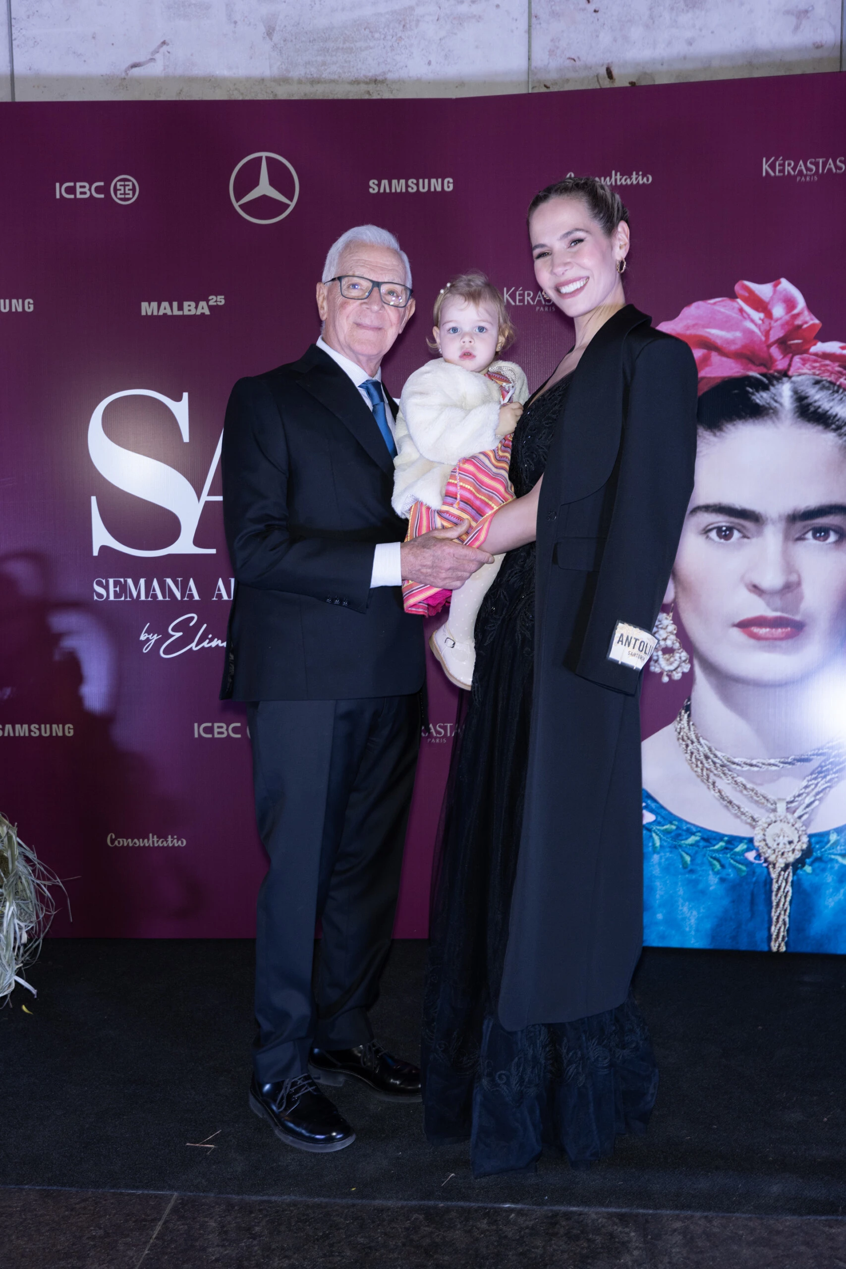 Eduardo , Elina y Khalo Costantini