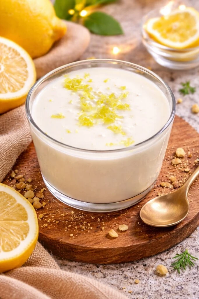 Mousse de limón. Foto: Pinterest