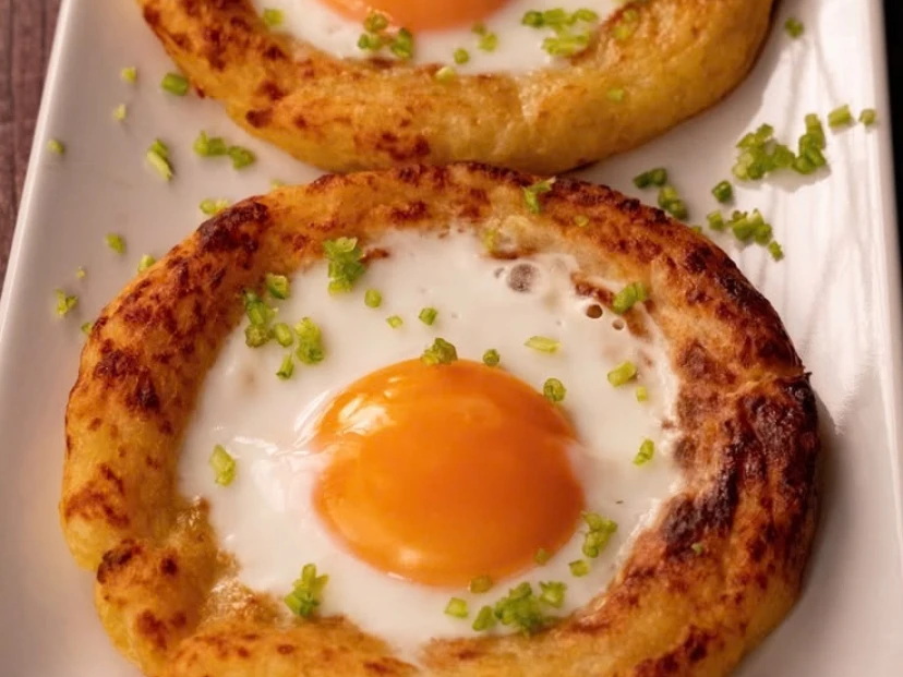 Nidos de papa y huevo: receta fácil y deliciosa sin fritura
