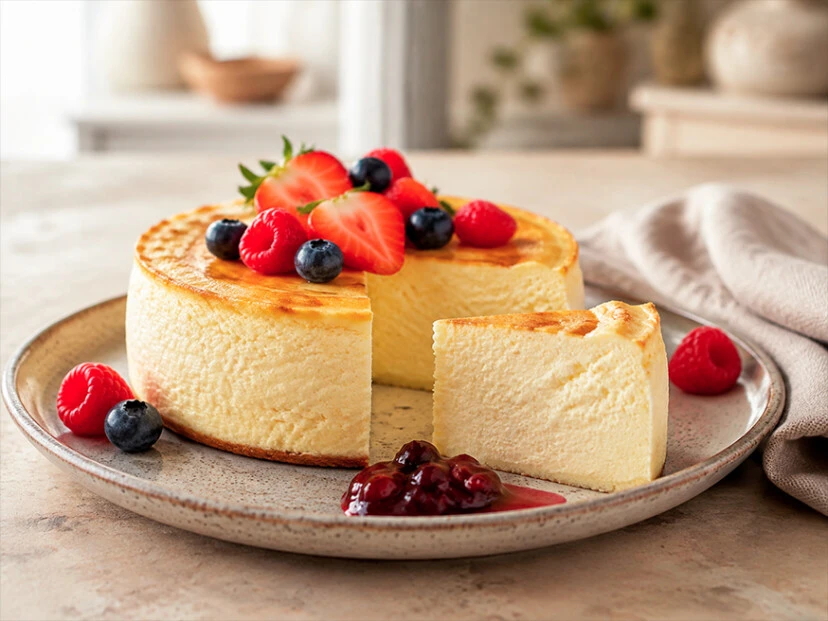 cheescake proteico