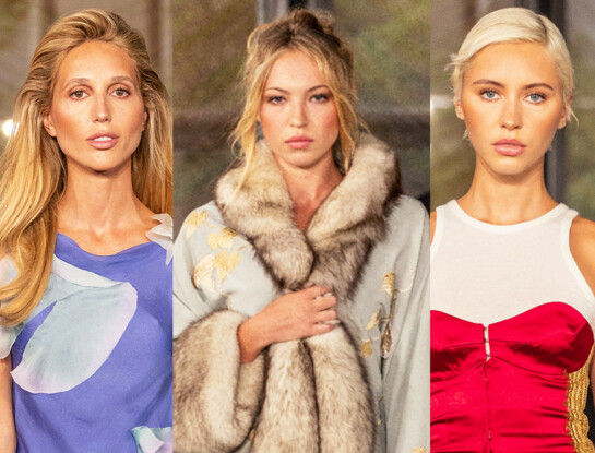 Semana de la Moda de Nueva York: Olympia de Grecia, Lila Moss e Iris Law fueron las estrellas del desfile de Conner Ives