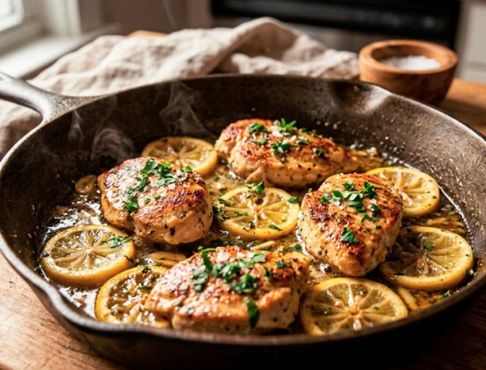 pechugas al limón