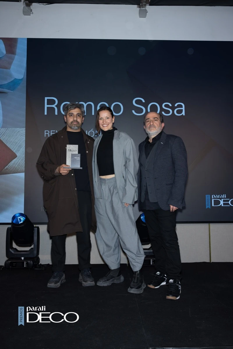Romeo Sosa con Juan Martín Cutro.
