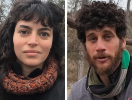 Quien es Ailin Docampo, la nuera de Julián Weich que acompaña a su hijo en su proyecto de vida en consonancia con la naturaleza 