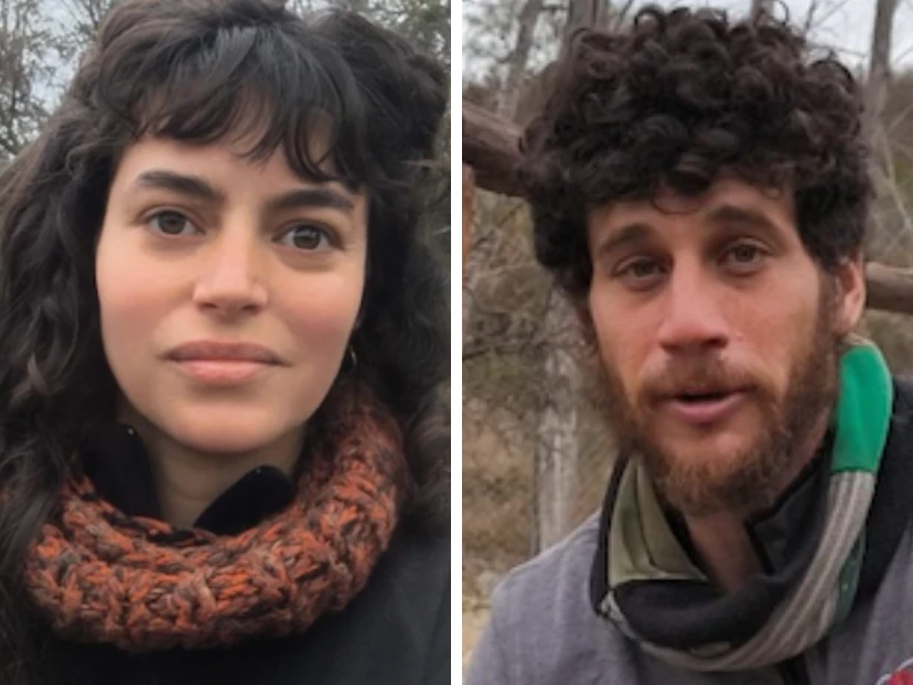Quien es Ailin Docampo, la nuera de Julián Weich que acompaña a su hijo en su proyecto de vida en consonancia con la naturaleza 