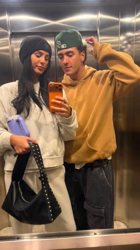 Juanita Tinelli y Junior Hernández.