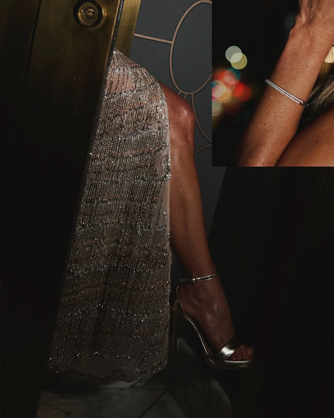 Mariana Fabbiani llevó el vestido-joya más sofisticado a la gala de Fundaleu