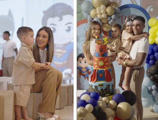 Así fue la fiesta temática de Theo, el hijo de Lautaro Martínez y Agustina Gandolfo: todas las fotos