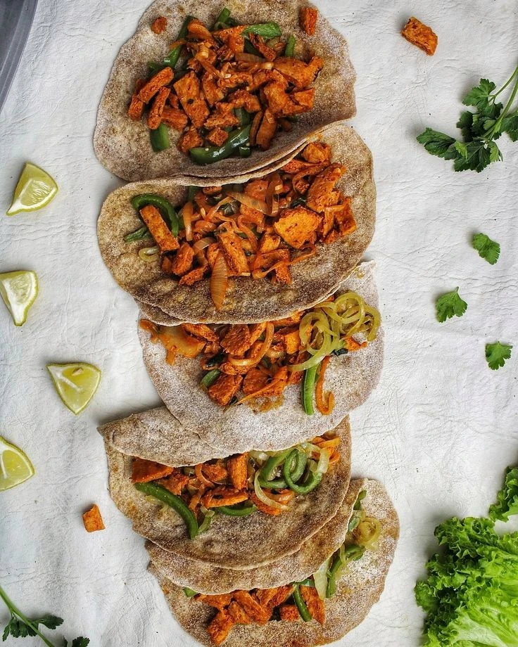 Tacos de zucchini. Foto: Pinterest