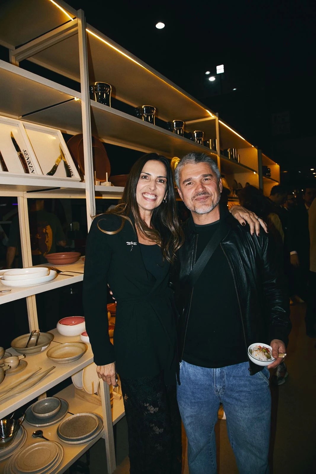 Karen Vainberg y Juan Ferrara