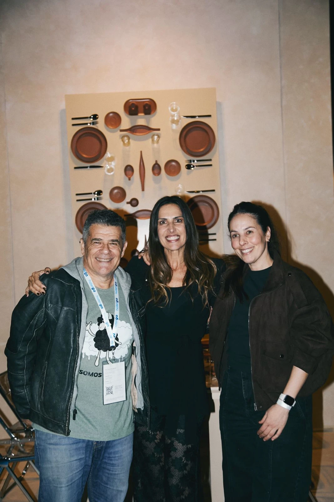 Julián Waich, Karen Vainberg, Estefi Colombo