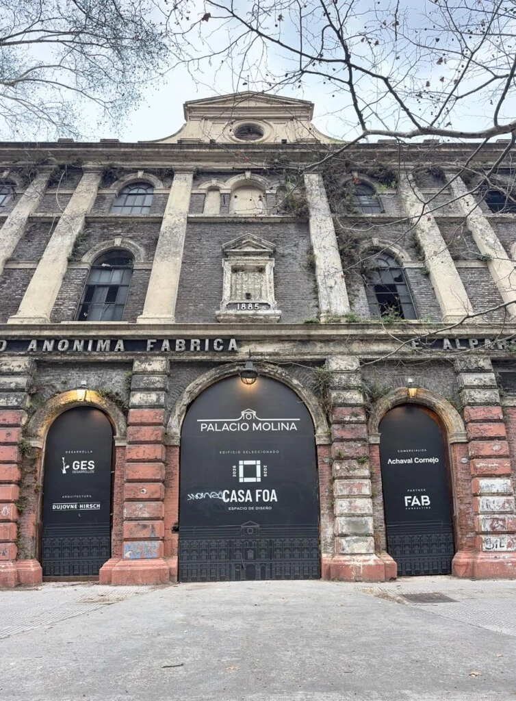 Palacio Molina, el espacio donde se va a desarrollar Casa FOA 2026