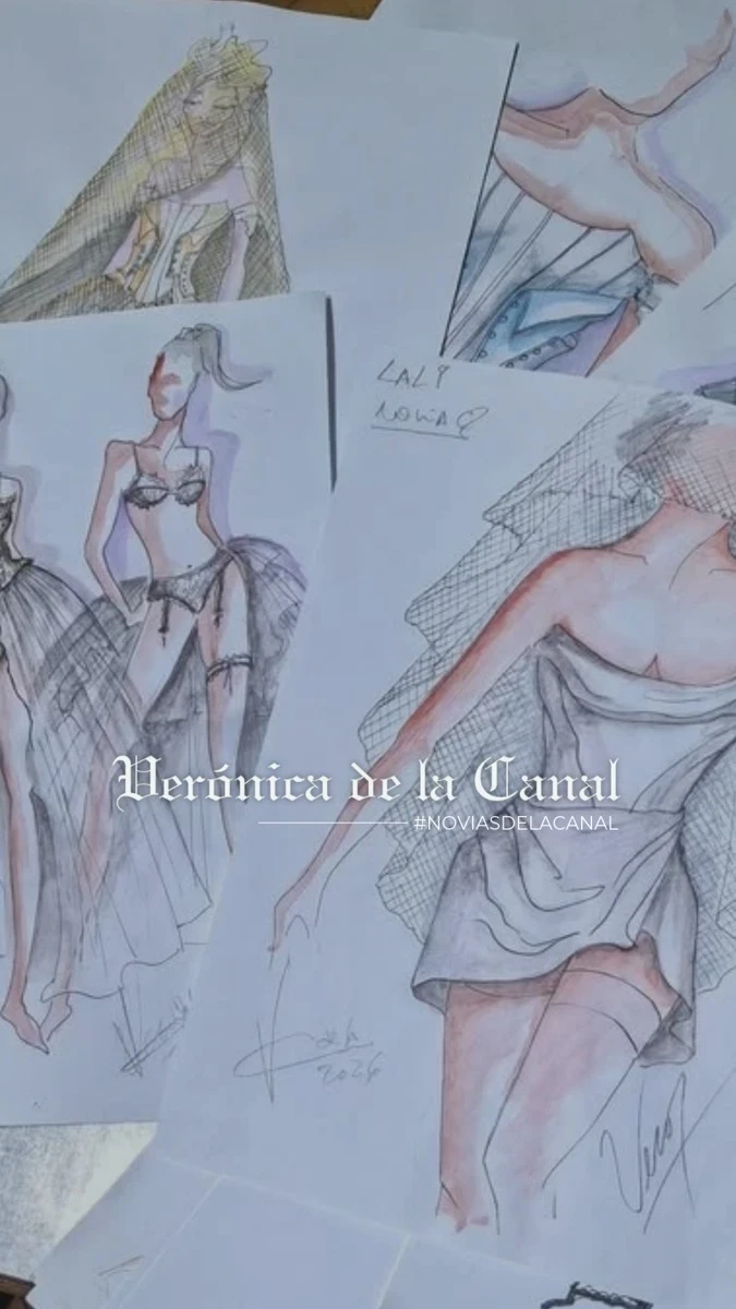 Verónica de la Canal revela cómo creó los vestidos de novia de Lali y Tini para River