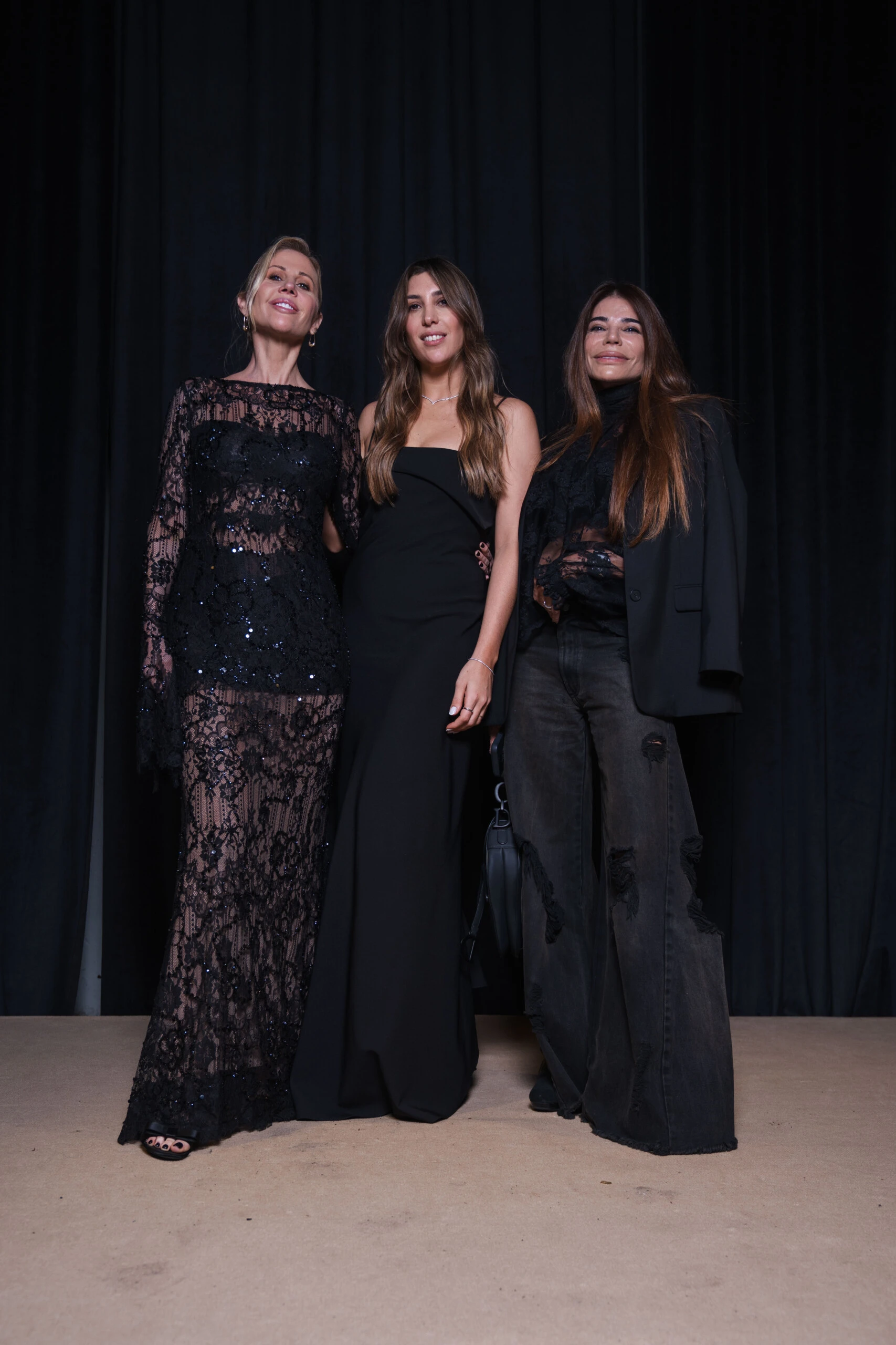 Barbi Simons+ Joti Harriague + Zulemita Menem