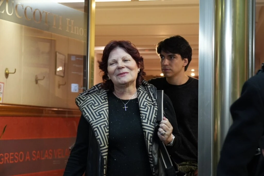 Olga Garaventa y Agustín Sullivan.
