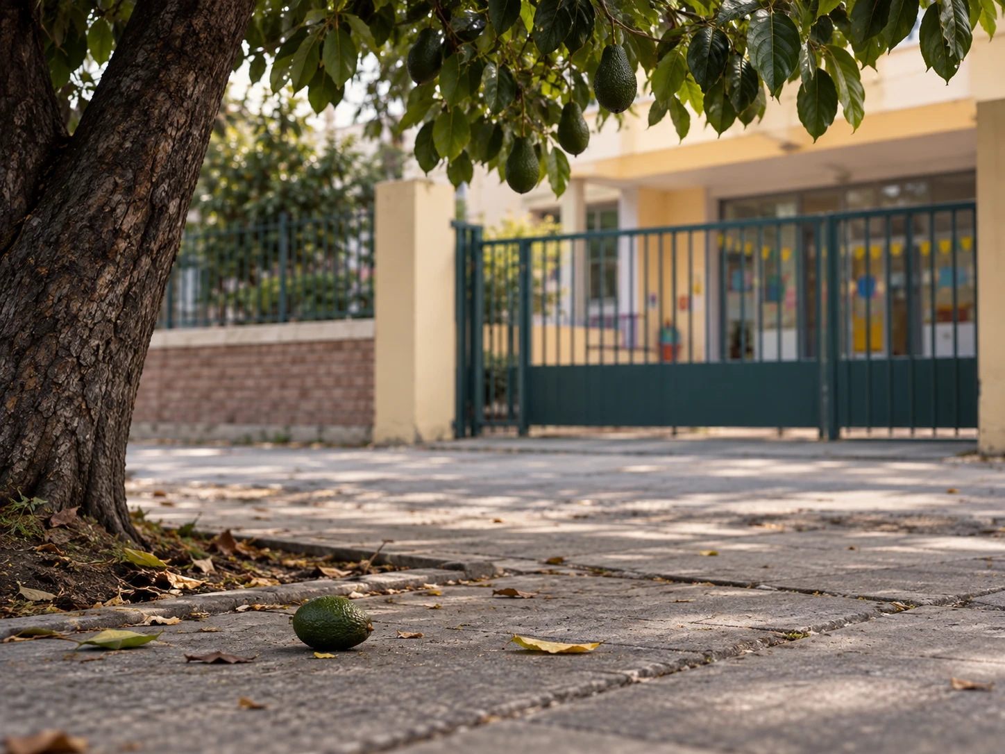 Murió un bebé de 12 días por la caída de una palta