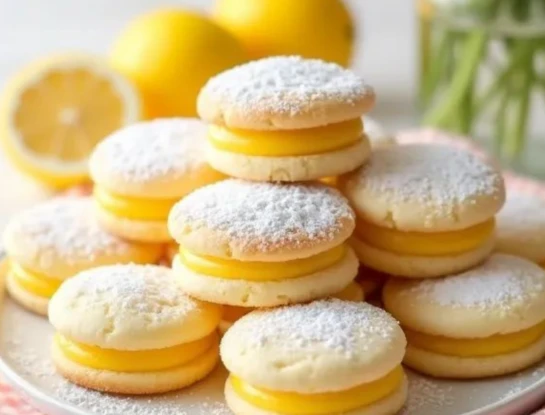 Alfajorcitos caseros con relleno de limón: la receta fácil para acompañar el café del Día de la Madre