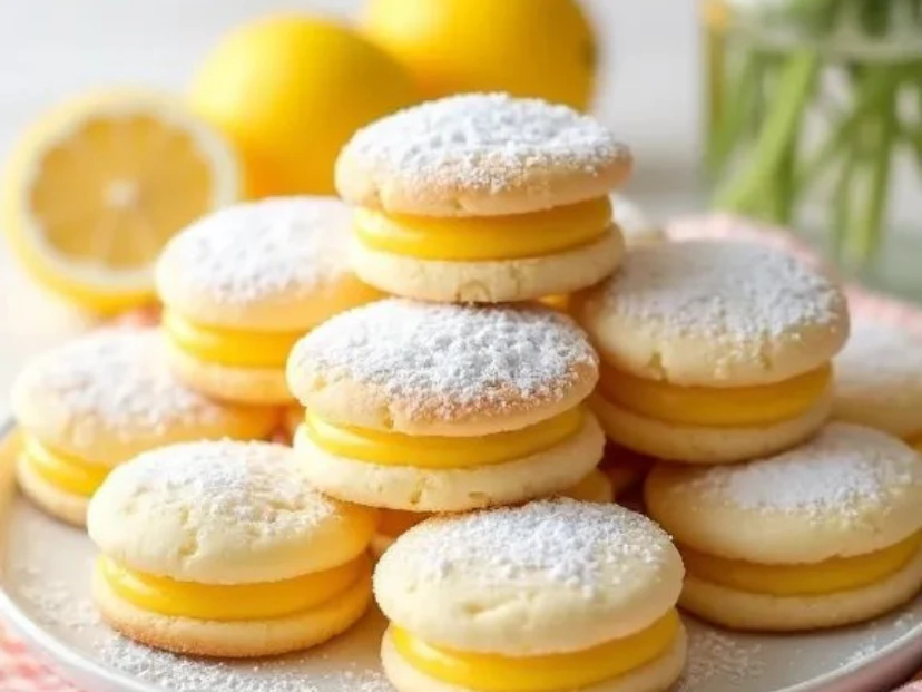 Alfajorcitos caseros con relleno de limón: la receta fácil para acompañar el café del Día de la Madre