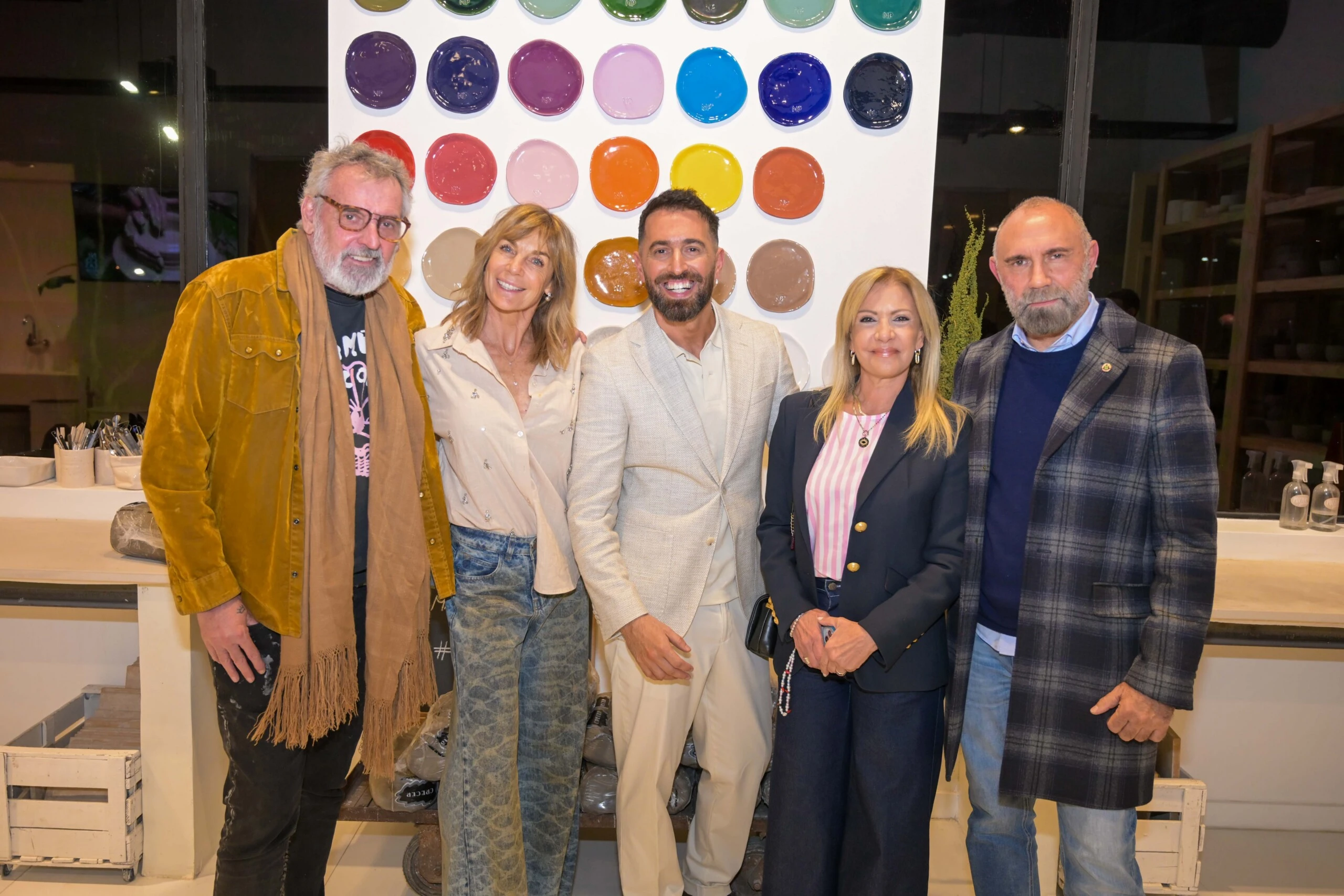 Benito Fernandez, Paula Trappani, Nicolas Pottery, Susana Rocasalvo, y Gabriel Lage