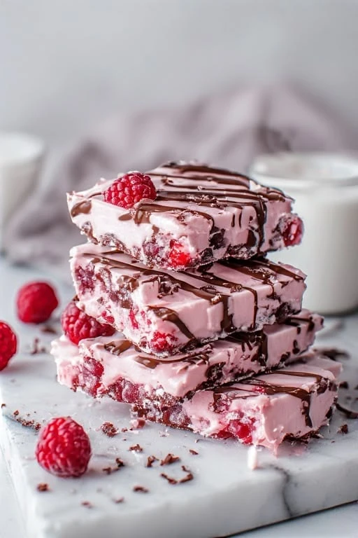 Barritas congeladas de yogur. Foto: Pinterest