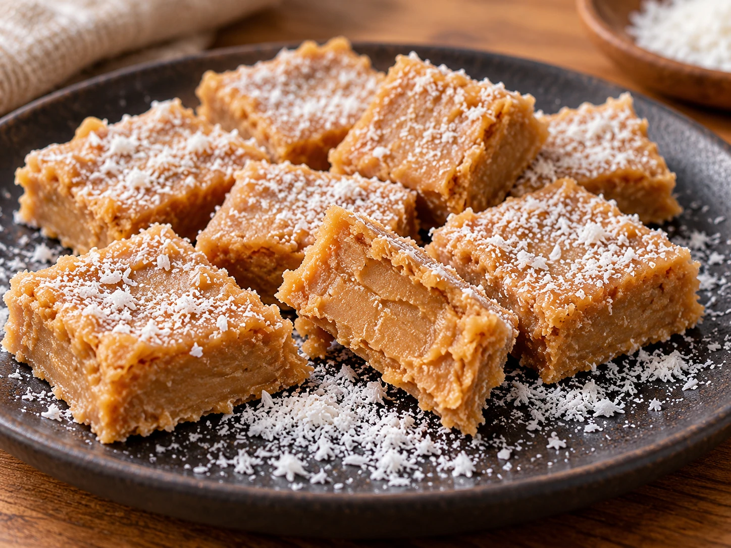 Bocaditos de dulce de leche con solo 2 ingredientes