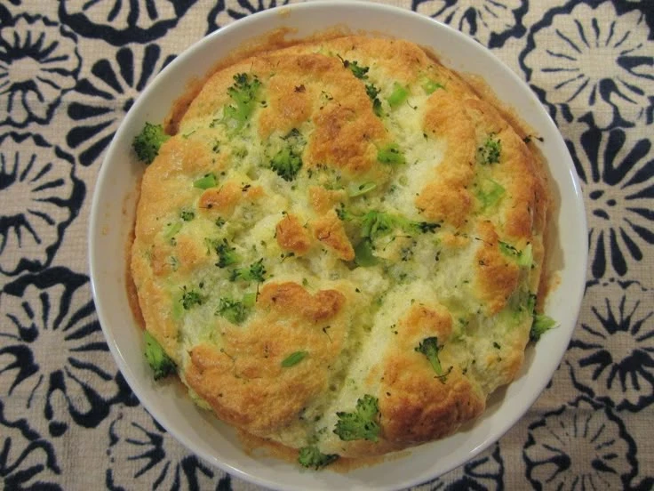 Soufflé de brócoli. Foto: Pinterest