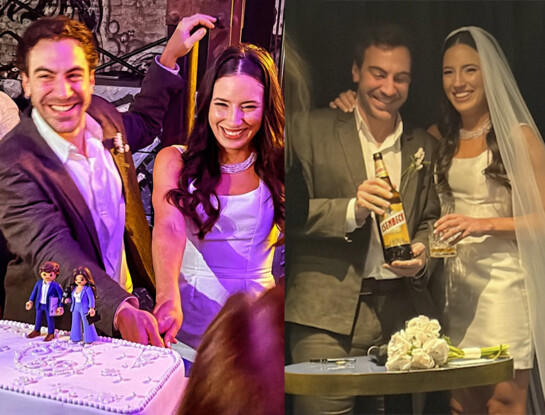 Así fue la fiesta de casamiento de la periodista de TN Sofía Terrile y el economista Santiago Bulat