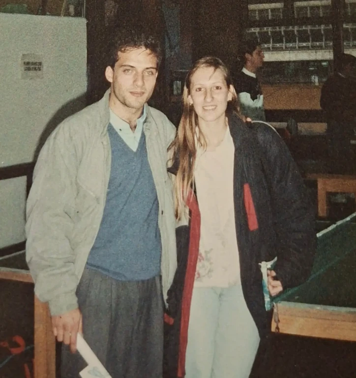 Fernando y su mujer, jóvenes