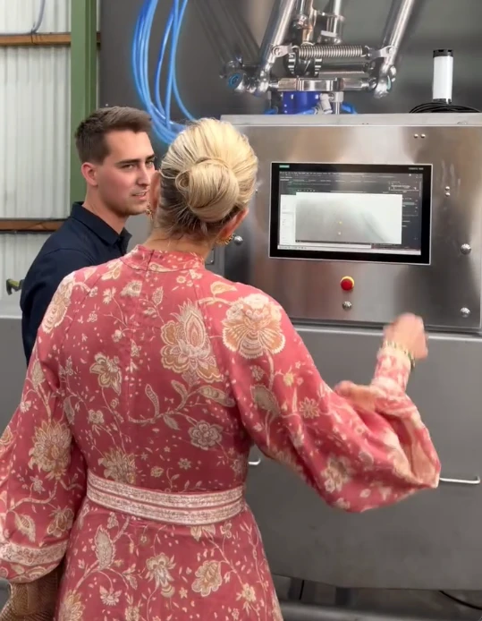 Máxima deslumbró con un vestido de inspiración oriental que rescató del placard