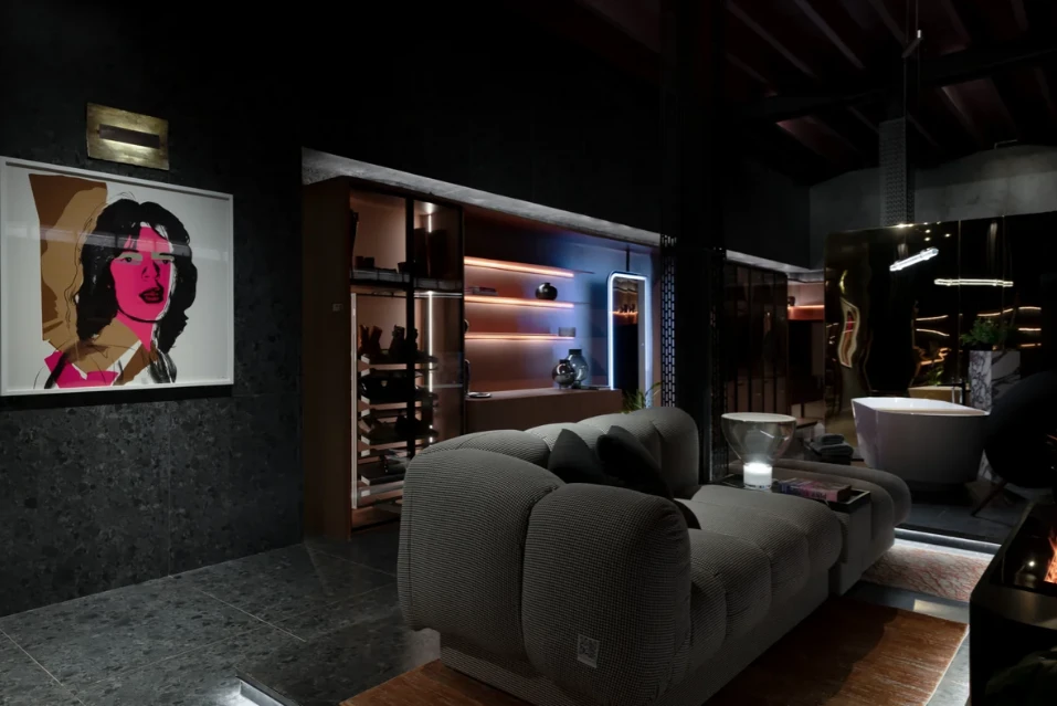 Espacio 13, sala de baño y vestidor