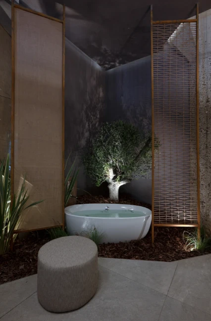 Baños públicos en Casa FOA