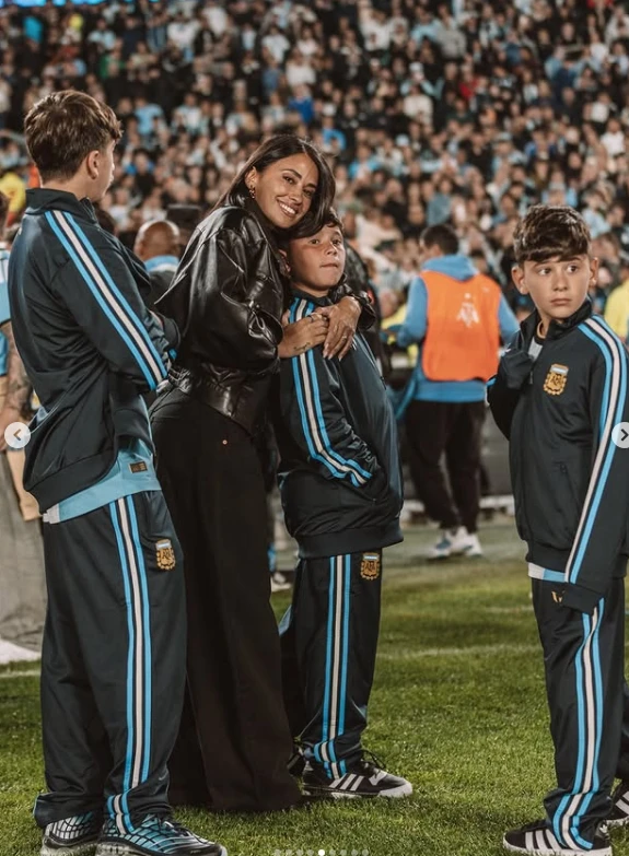 El posteo de Antonela a Leo Messi.