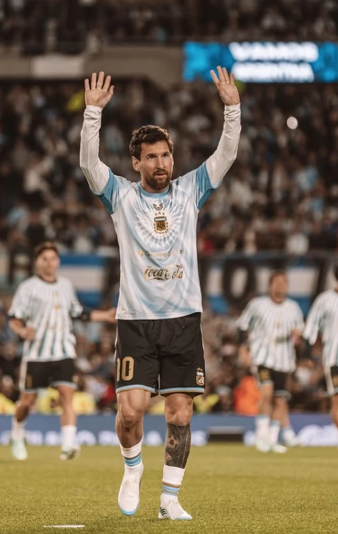 El posteo de Antonela a Leo Messi.