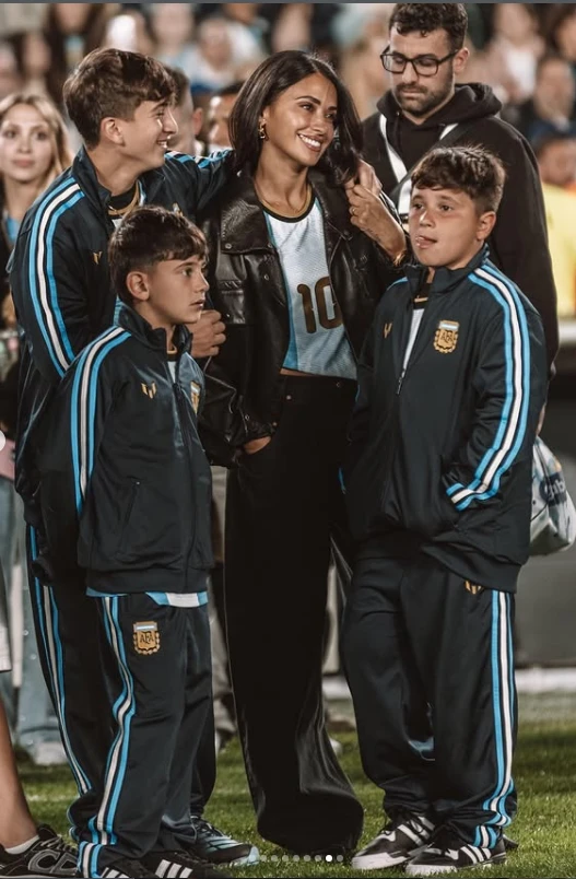 El posteo de Antonela a Leo Messi.