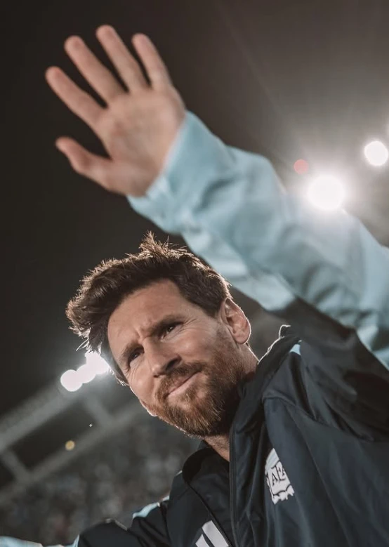 El posteo de Antonela a Leo Messi.