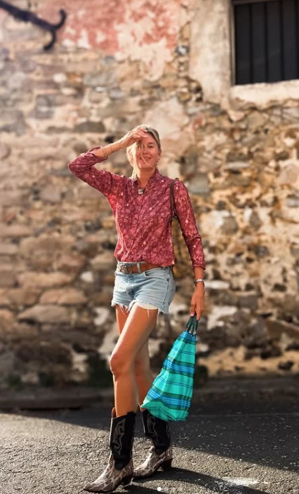 EL look boho de Dolores Barrreiro.