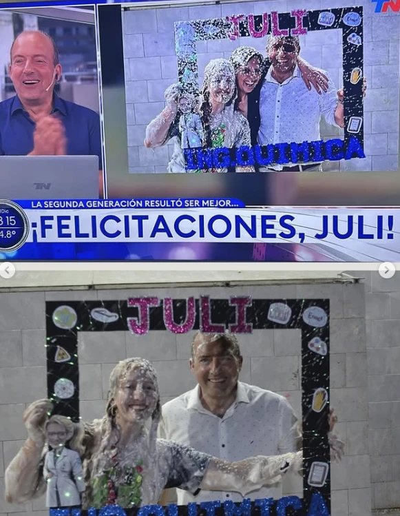 El recuerdo de Julieta Confessore a su papá.