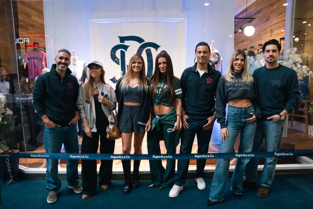 Famosos en la inauguración de Superdry & Co