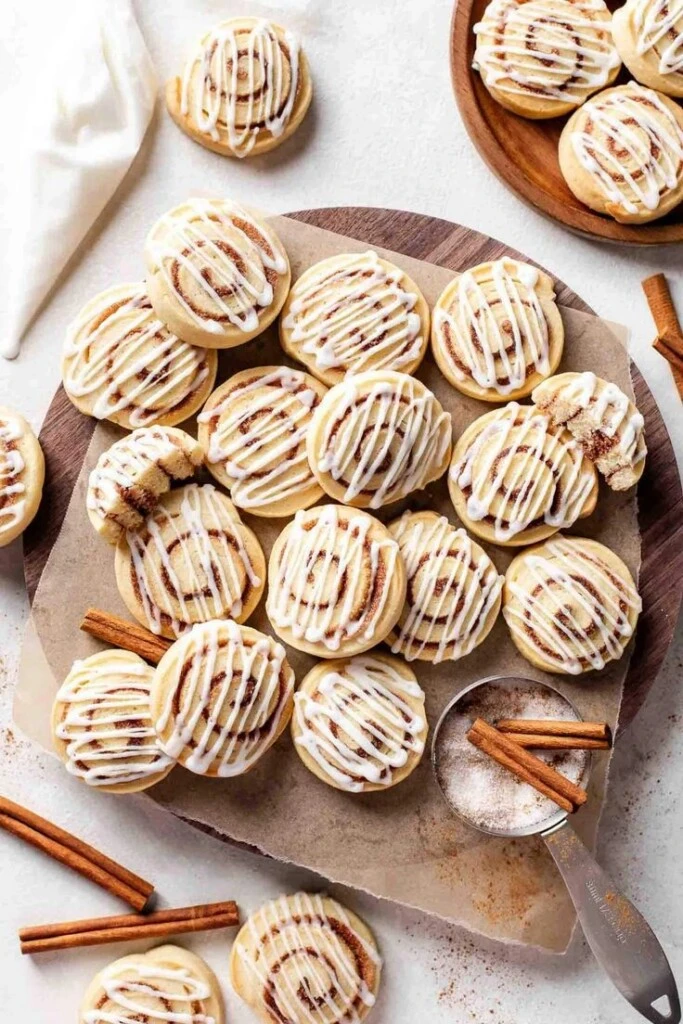 Cinnamon roll cookies. Foto: Pinterest