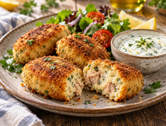 La receta fácil del día: croquetas de atún y papa al horno, crocantes y listas en 30 minutos