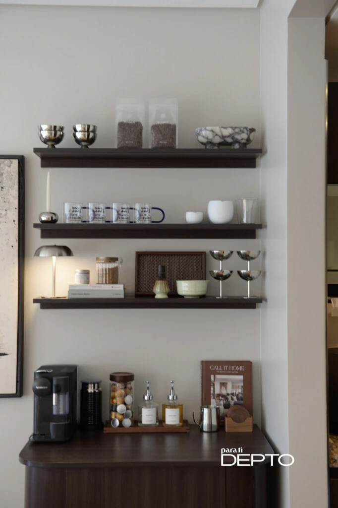 La estación de café del departamento de Joaquin Vazquez: capricho y debilidad con estilo. 