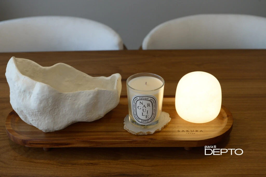 Texturas, aromas y luces de un departamento sensorial. 