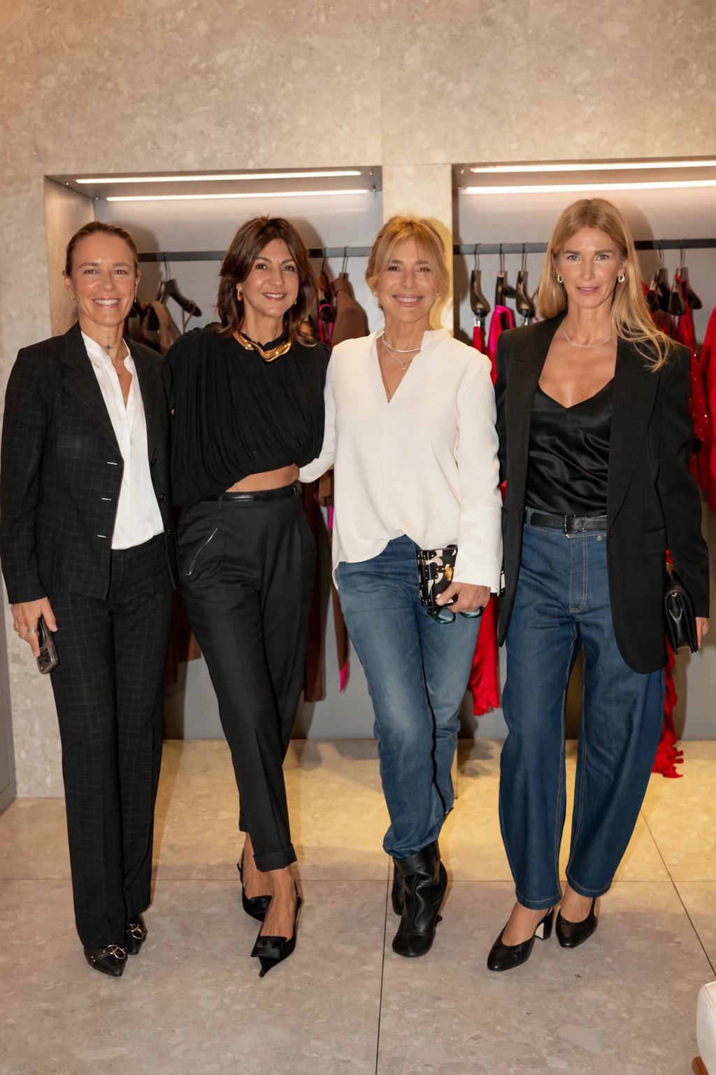 Jossie Bridge, Evangelina Bomparola, Grace Ratto y Julieta Spina.