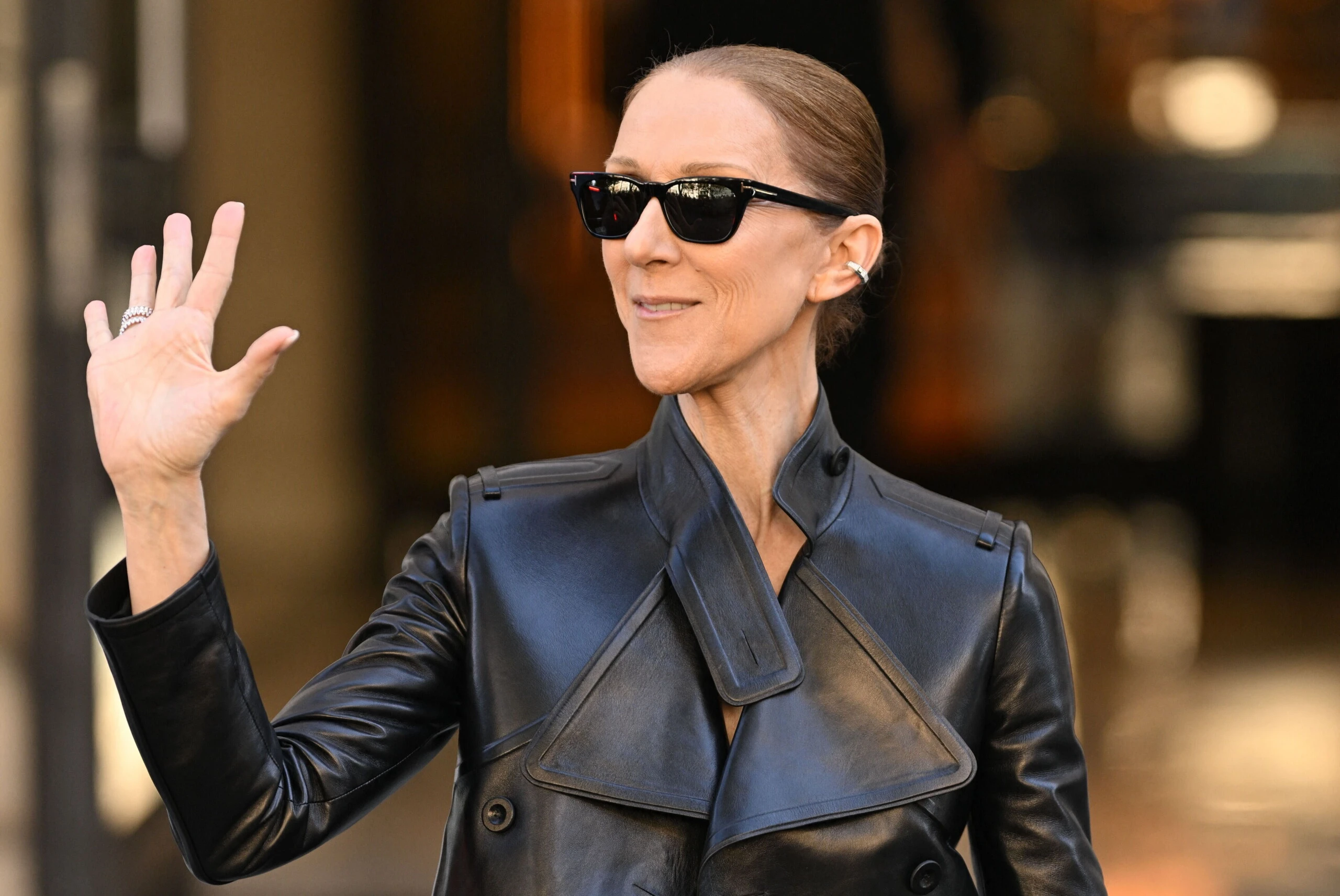 Céline Dion en París.