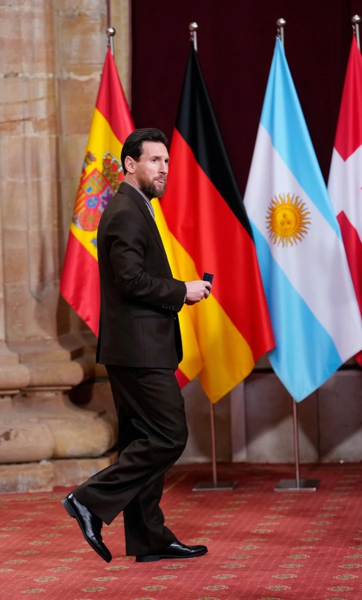 Lionel Messi recibió el Princesa de Asturias en España: el deseo que compartía con su papá