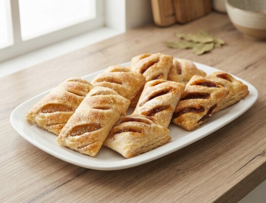 Empanaditas hojaldradas de membrillo y batata: la merienda casera que se hace en minutos y sale perfecta