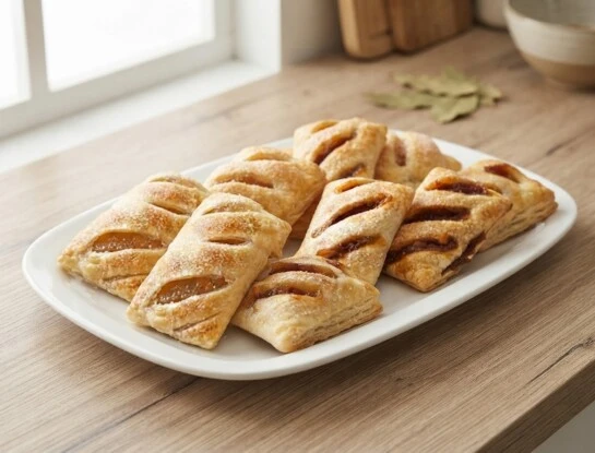 Empanaditas hojaldradas de membrillo y batata: la merienda casera que se hace en minutos y sale perfecta